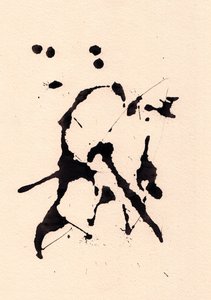 Blot, 2018 (inchiostro su carta)