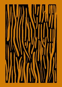 Legno, 2023 (linoleum su carta) da Marco Campedelli