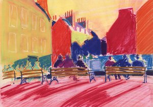 Abbey Churchyard, Bath da Marco Cazzulini