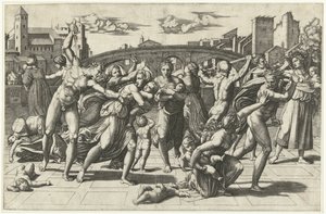 Strage degli innocenti a Betlemme da Marco Dente (possibly)