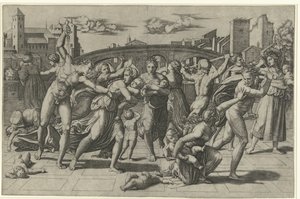 Strage degli innocenti a Betlemme da Marco Dente (possibly)