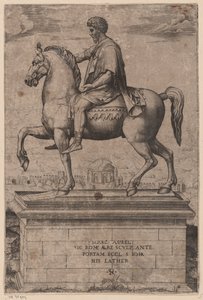 Statua equestre di Marco Aurelio da Marco Dente