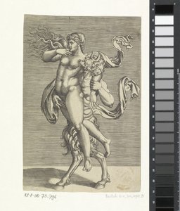 Satiro e ninfa