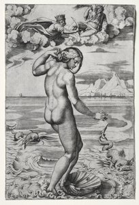 La nascita di Venere, c. 1516 da Marco Dente