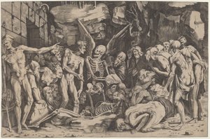 Gli Scheletri da Marco Dente, after Baccio Bandinelli
