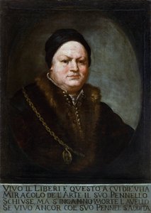 Ritratto del pittore Pietro Liberi da Marco Liberi