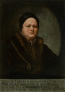 Ritratto del pittore Pietro Liberi 1605-1687 da Marco Liberi