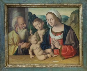 Sacra Famiglia con San Giovanni Battista, c.1525-39