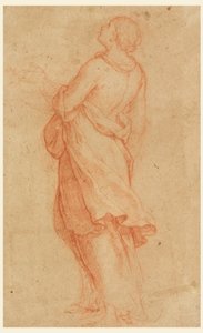 Disegno, Una giovane donna (Santa Maria Maddalena sotto la croce), 1550-75