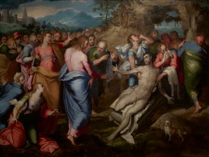 La resurrezione di Lazzaro da Marco Pino