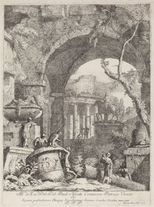Capriccio: Rovine da Marco Ricci