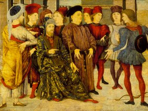 Frammento da un pannello di Cassone 