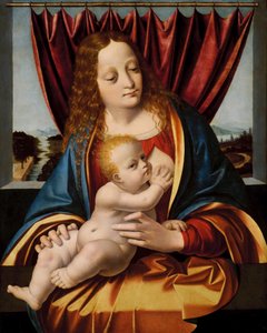 Madonna col Bambino da Marco d Oggiono