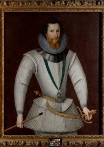 Roberto Devereux, 2º Conte di Essex (1556-1601) da Marcus (attr. to) Gheeraerts