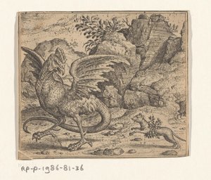 Favola del basilisco e della donnola