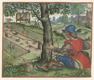 Favola del cacciatore di uccelli