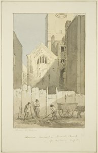 Scoperta della finestra est di All Saints