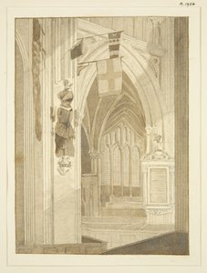 Monumento di Penn, bandiere, ecc., in St Mary Redcliffe da Marcus H. Homes