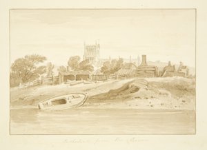 Vista sud della Cattedrale di Bristol da Marcus H. Homes