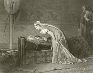 Lear e Cordelia da Marcus Stone