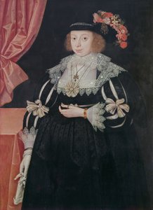 Anne Hale, Mrs Hoskins (c.1609-51), 1629 da Marcus Garret Gheeraerts the Younger