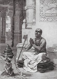 Ramanuja contempla la sua Filosofia dell
