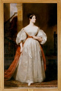 Contessa Augusta Ada Lovelace 1815-1852, matematica e scrittrice inglese da Margaret Carpenter