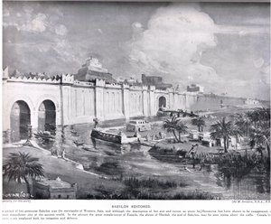 Babilonia restaurata, illustrazione da 