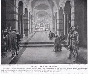 Costantino in stato di riposo da Margaret Dovaston