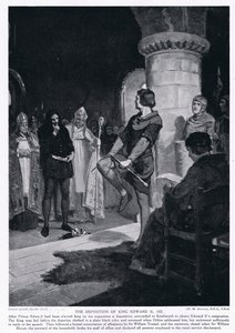La deposizione del re Edwrad II AD1327 da Margaret Dovaston
