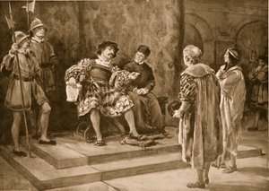 Thome de Sousa, primo governatore generale del Brasile (litografia) da Margaret Dovaston