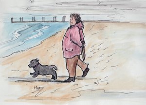 Passeggiando con il Cane - 03 da Margaret Loxton
