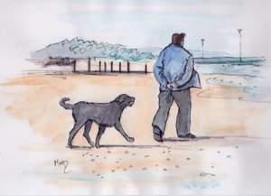 Passeggiando il cane - 07 da Margaret Loxton