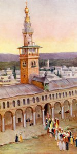 Corte della Grande Moschea, Damasco da Margaret Thomas