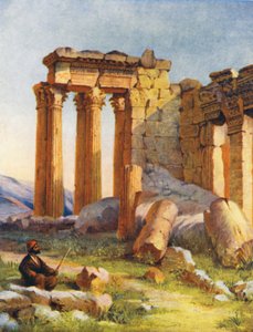 Il piccolo tempio, Baalbek da Margaret Thomas