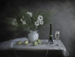 Fiori e champagne da Margareth Perfoncio