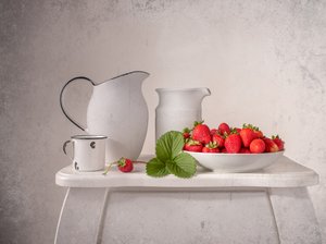Fragole fresche d
