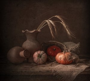 Natura morta di Moody Harvest da Margareth Perfoncio