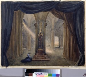 Decorazione preparatoria per l