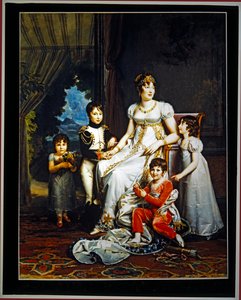 Regina Carolina Murat e i suoi Quattro Figli da Marguerite Gerard