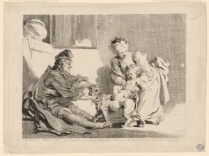 Il bambino e il bulldog da Marguerite Gerard