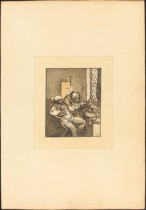 Chirurgo del villaggio da Maria Catharina Prestel after Adriaen van Ostade