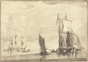 Marina da Maria Catharina Prestel after Willem van de Velde the Younger
