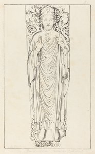 Vescovo Wulstan, nella cattedrale di Worcester