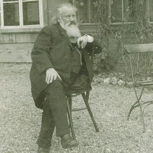 Ritratto del compositore Johannes Brahms, 1894 da Maria Fellinger