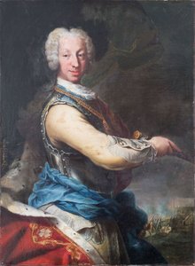 Ritratto di Carlo Emanuele III da Maria Giovanna Clementi