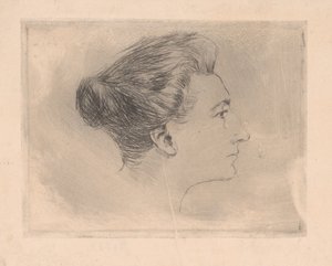 Testa di donna da Maria Hubrecht
