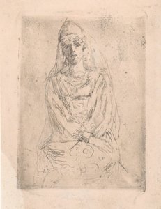 Donna seduta da Maria Hubrecht