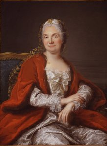 Ritratto di Madame Geoffrin da Marianne Loir
