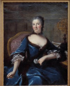 Ritratto di Gabrielle Emilie de Breteuil, Marchesa du Chatelet da Marianne Loir